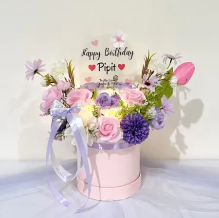 Bloom Box Akrilik Ucapan Ulang Tahun Simpang Lima Semarang